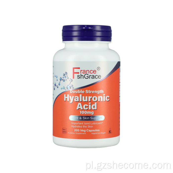 Podwójna wytrzymałość kwasu hialuronowego z kapsułkami lipoicowymi alfa